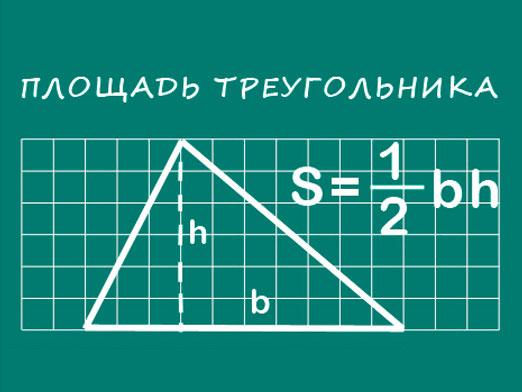 Како пронаћи област троугла?